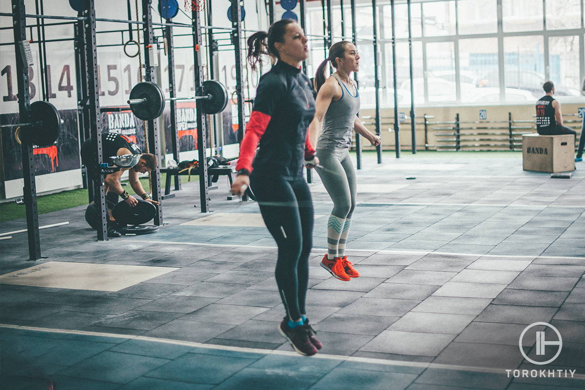 Women Jumping Rope