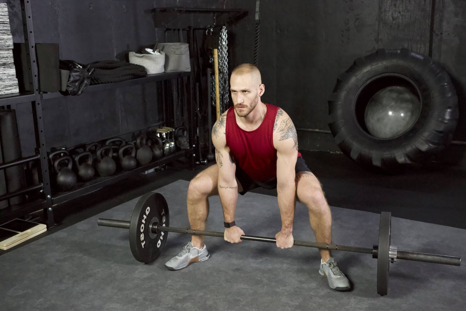 WBCM Sumo Deadlift in gym