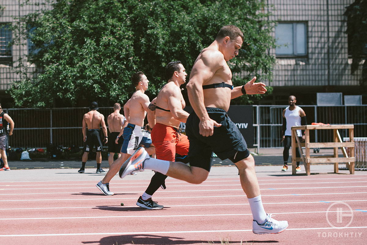 WBCM Runners performing exercises