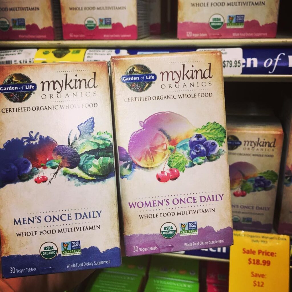 Garden of Life MyKind Organics Women's instagram