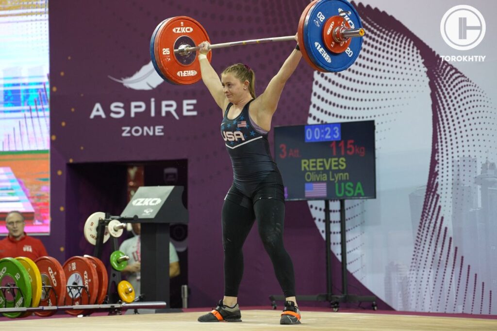 Olivia Reeves at IWF Grand Prix II