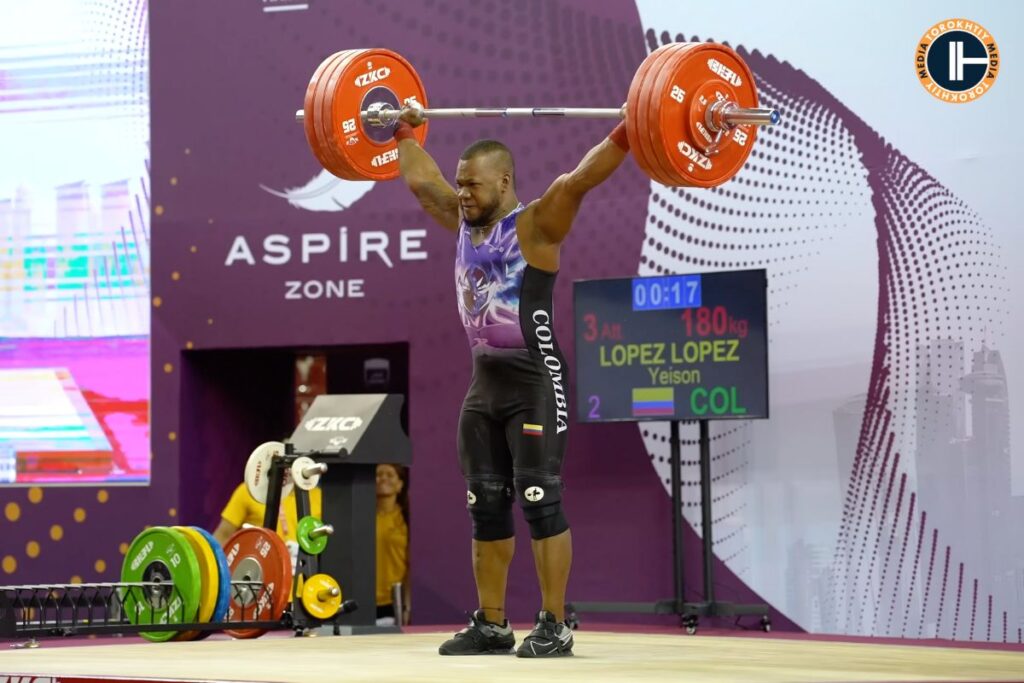 Yeison Lopez Gold Snatch at IWF Grand Prix II