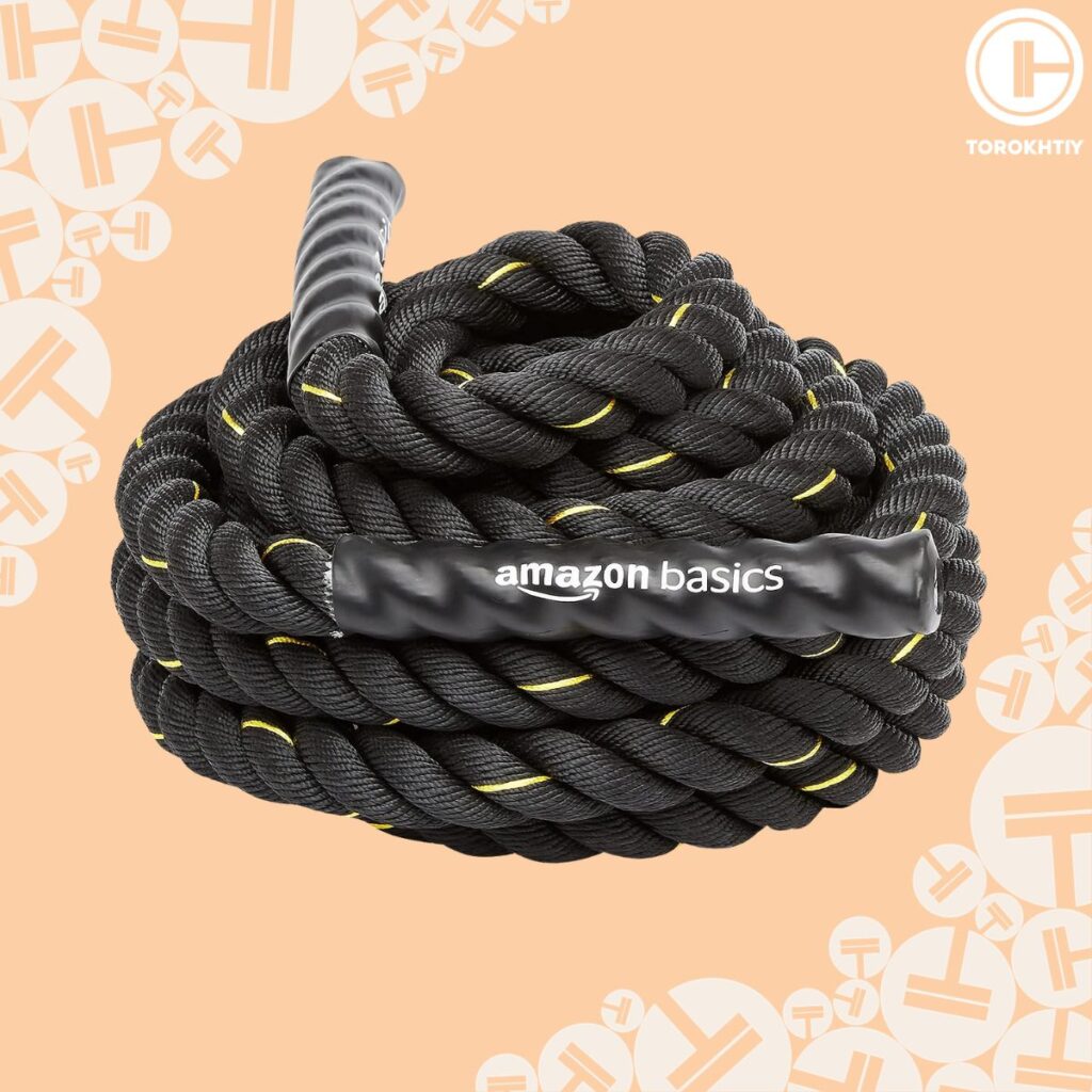 AmazonBasics Battle Exercise Training Rope