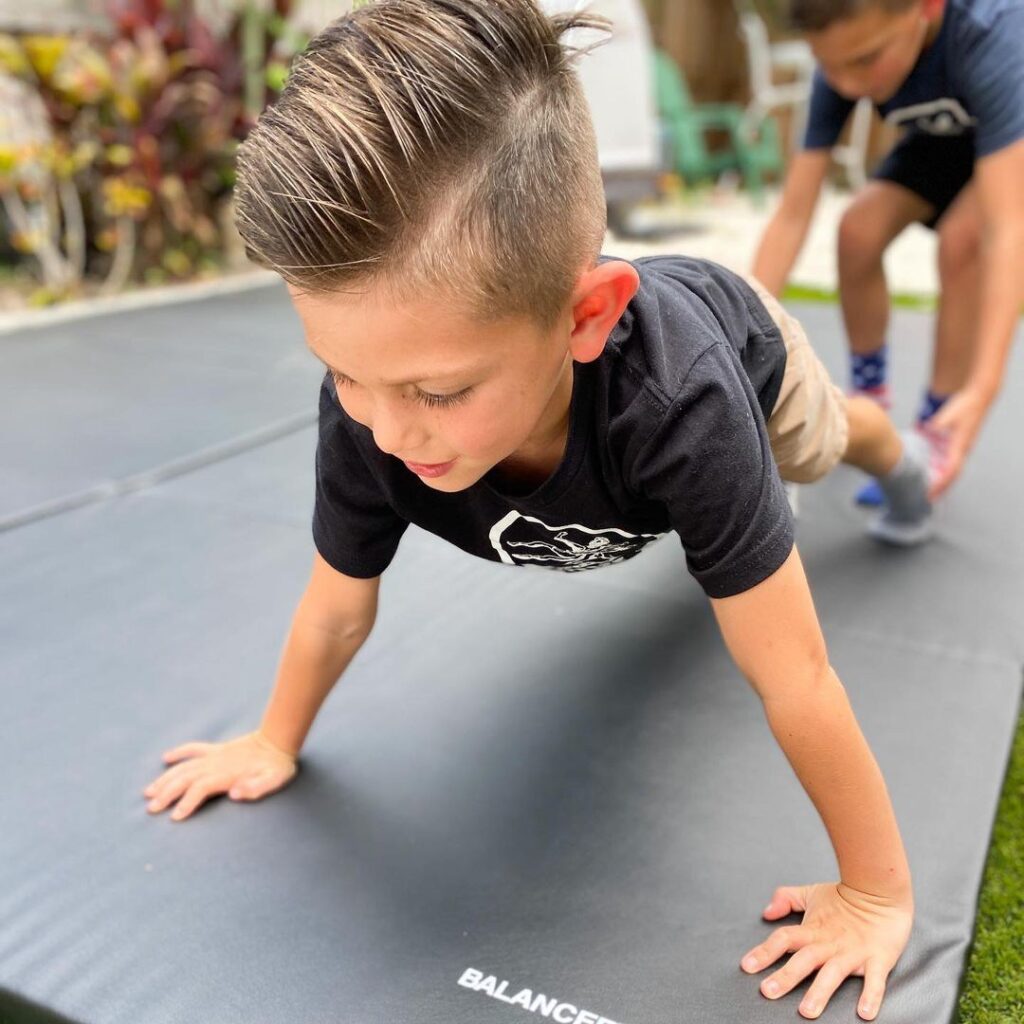 BalanceFrom All-Purpose Gymnastics Mat instagram