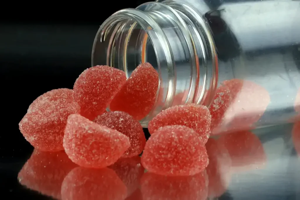 Bottle of Collagen Gummies