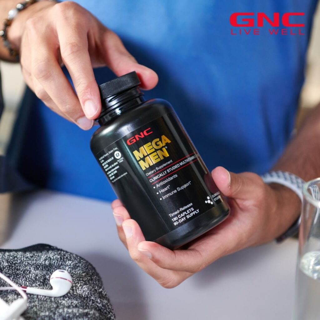 GNC Mega Men Multivitamin instagram