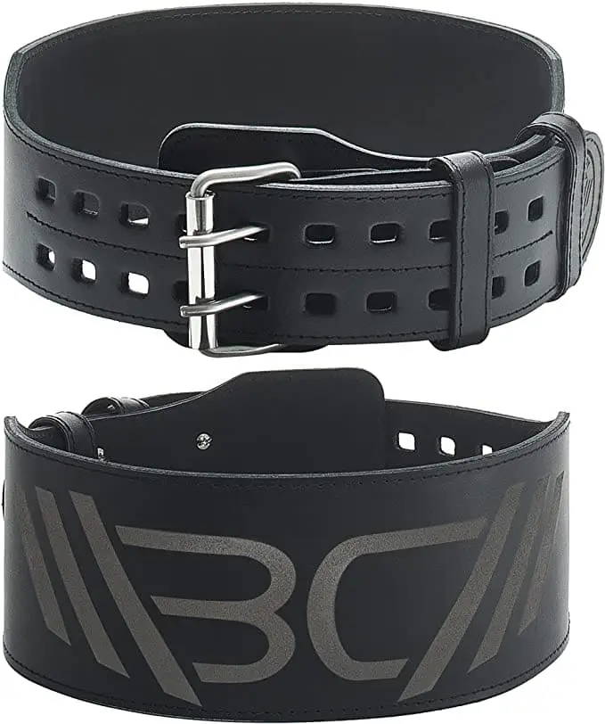 WBCM Leather Weightlifting Belt