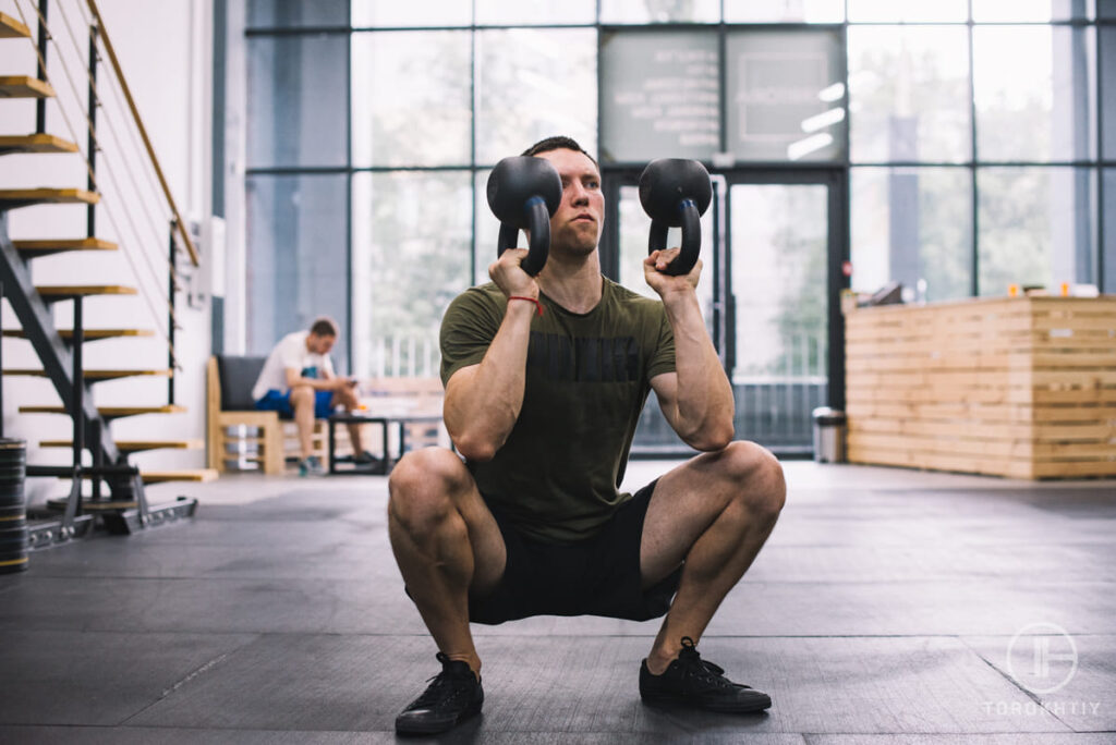 Kettlebells workout