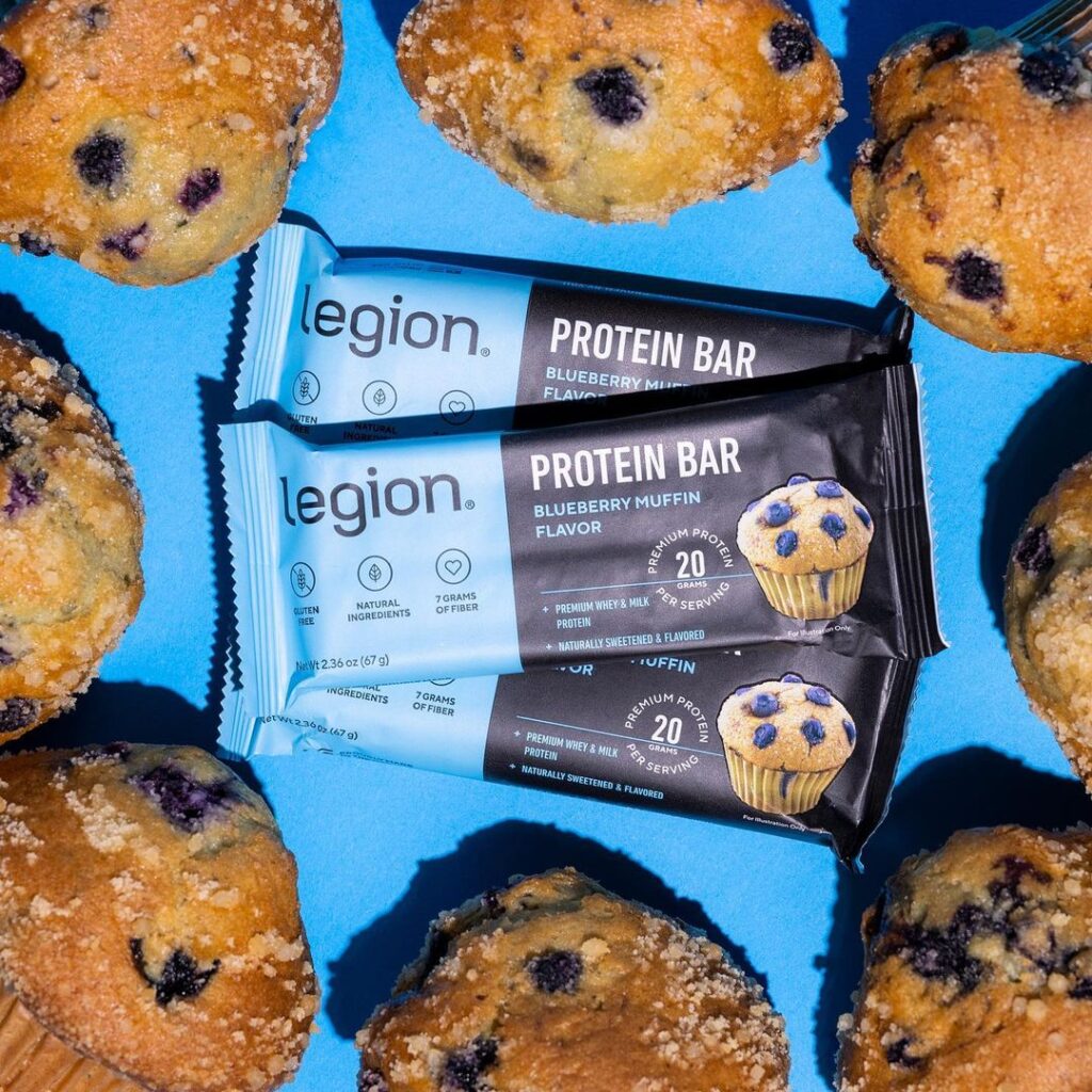 Legion protein bar instagram