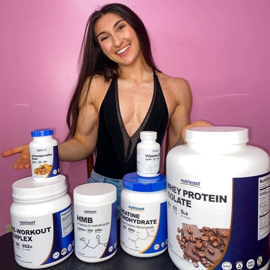 Nutricost HMB instagram