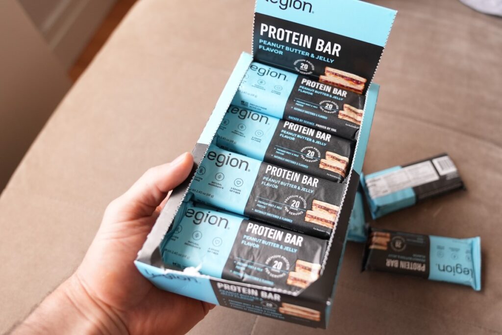 Legion protein bars