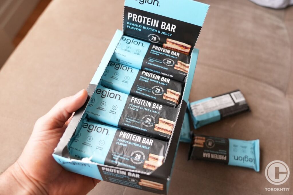 legion protein bar