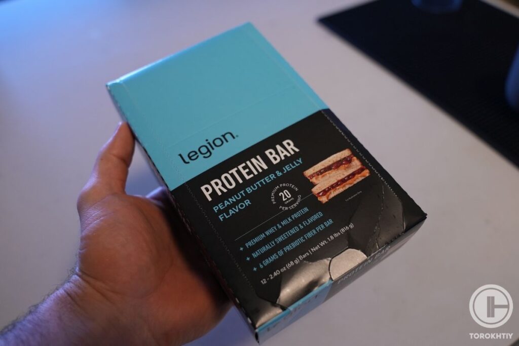 Legion protein bars