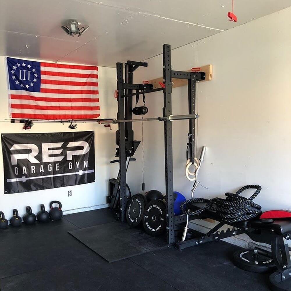 REP PR-4100 Folding Squat Rack instagram