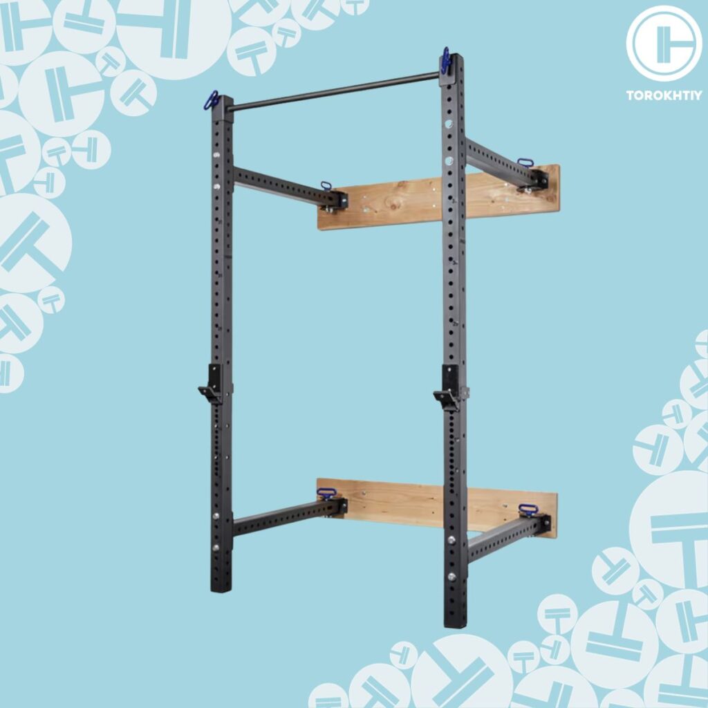 REP PR-4100 Folding Squat Rack