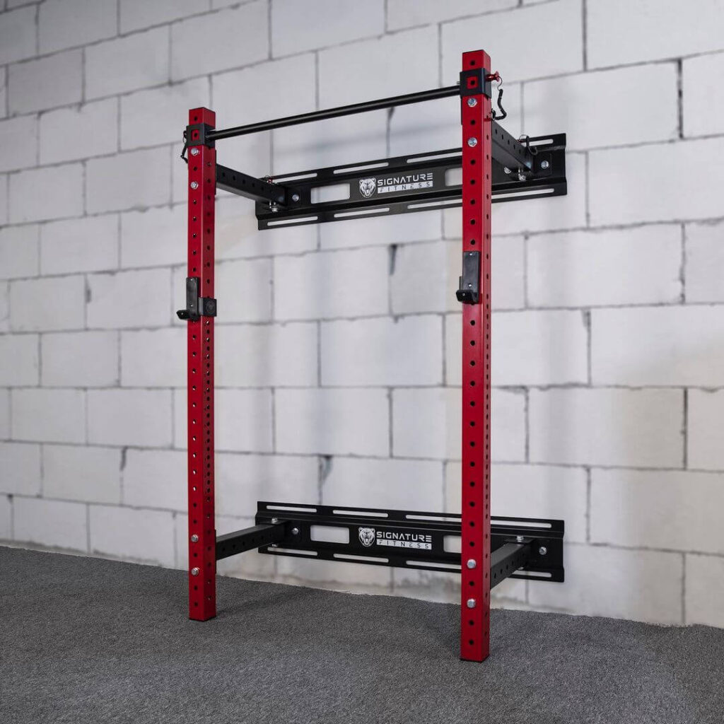 Signature Fitness Fold-in Squat Rack instagram