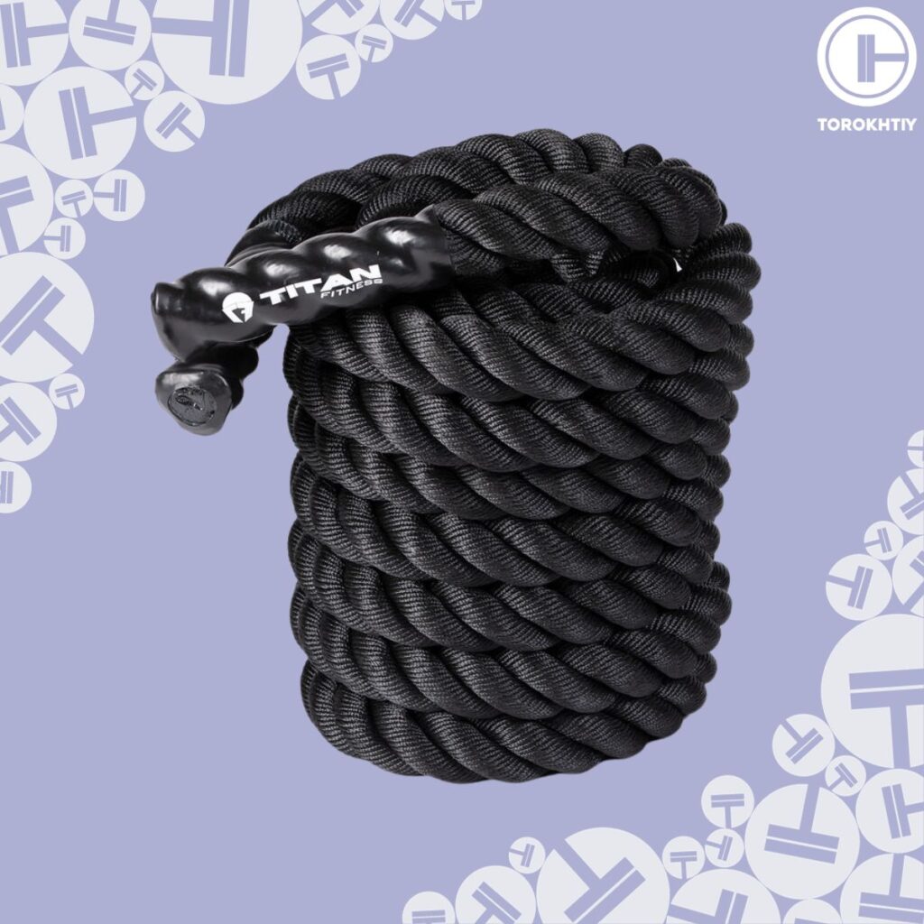 Titan Black Poly Dacron Battle Ropes