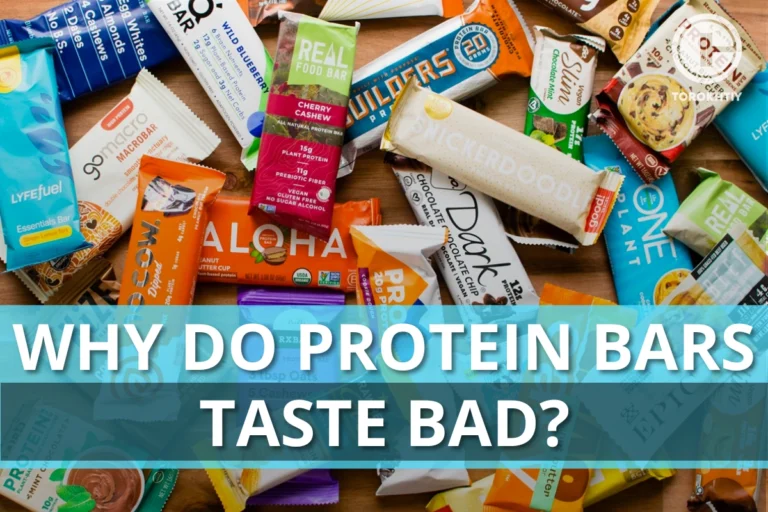 Why Do Protein Bars Taste Bad?