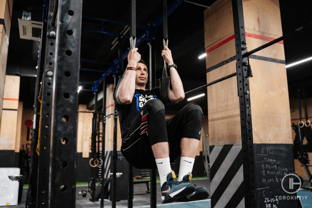 Performing Hanging Leg Raises