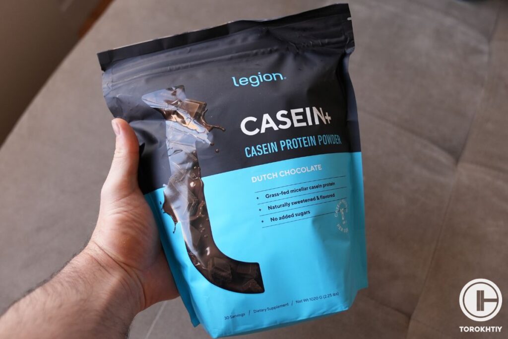 Legion Casein in hand