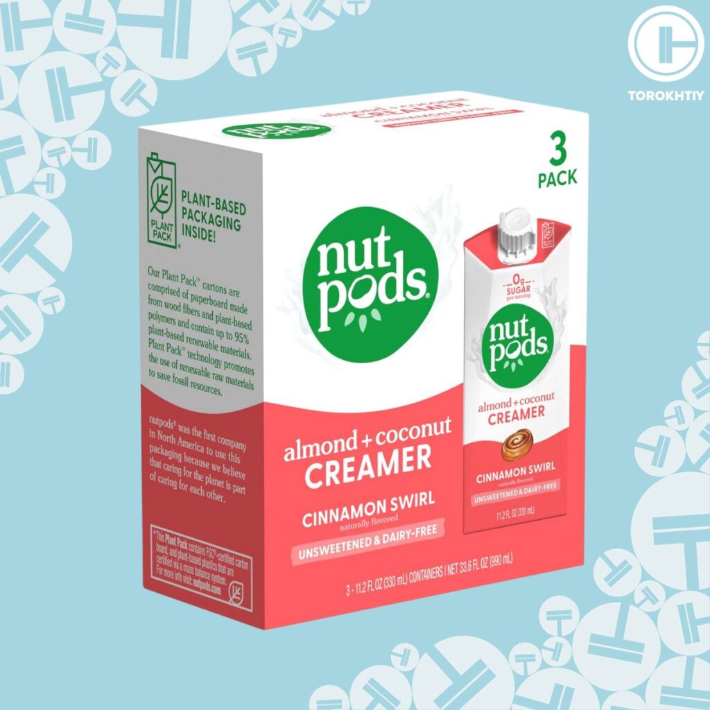 NUTPODS Cinnamon Swirl Coffee Creamer