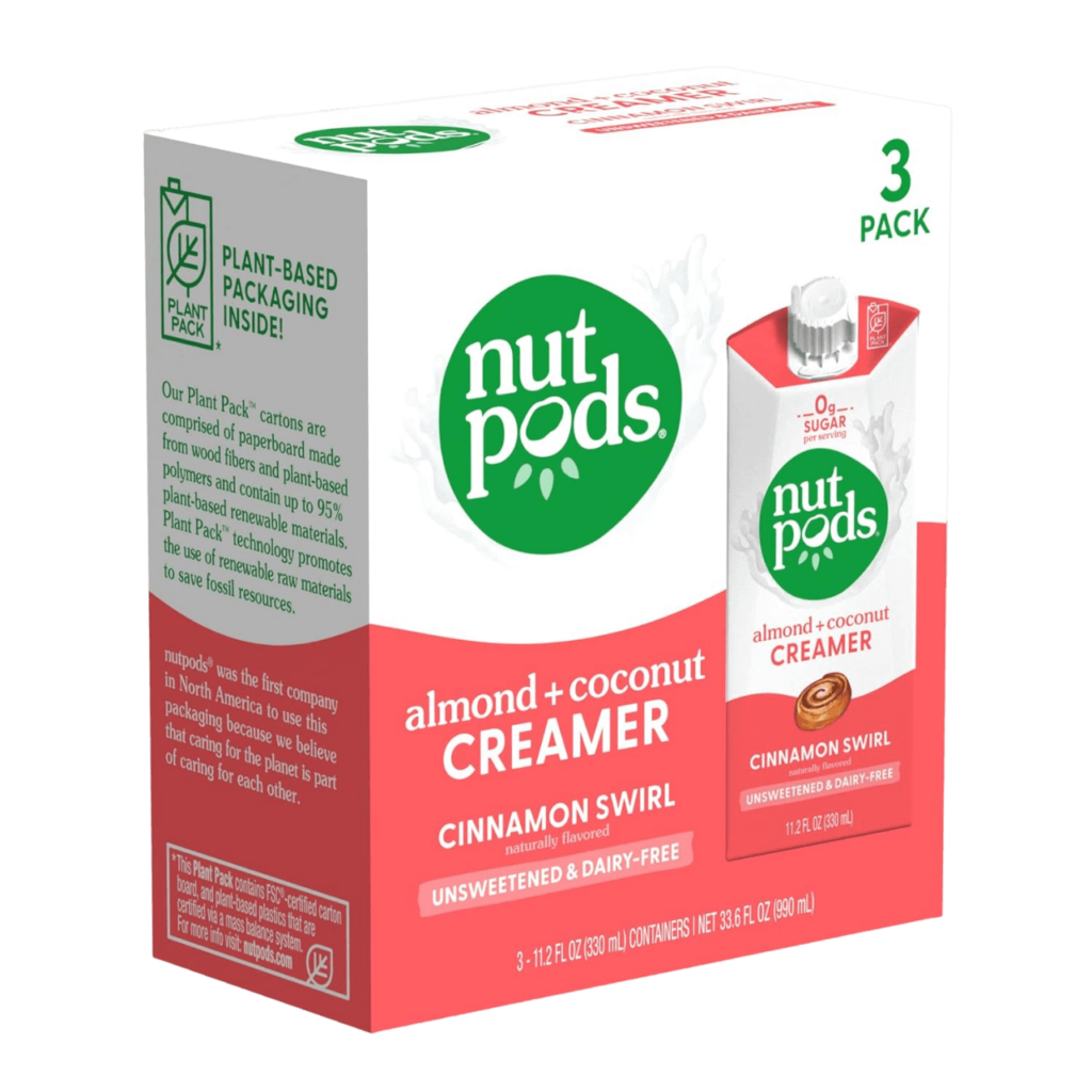 NUTPODS Cinnamon Swirl Coffee Creamer