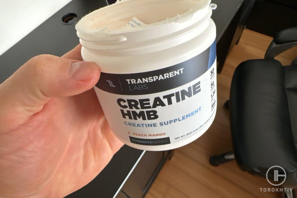 Transparent Labs CREATINE HMB Performing