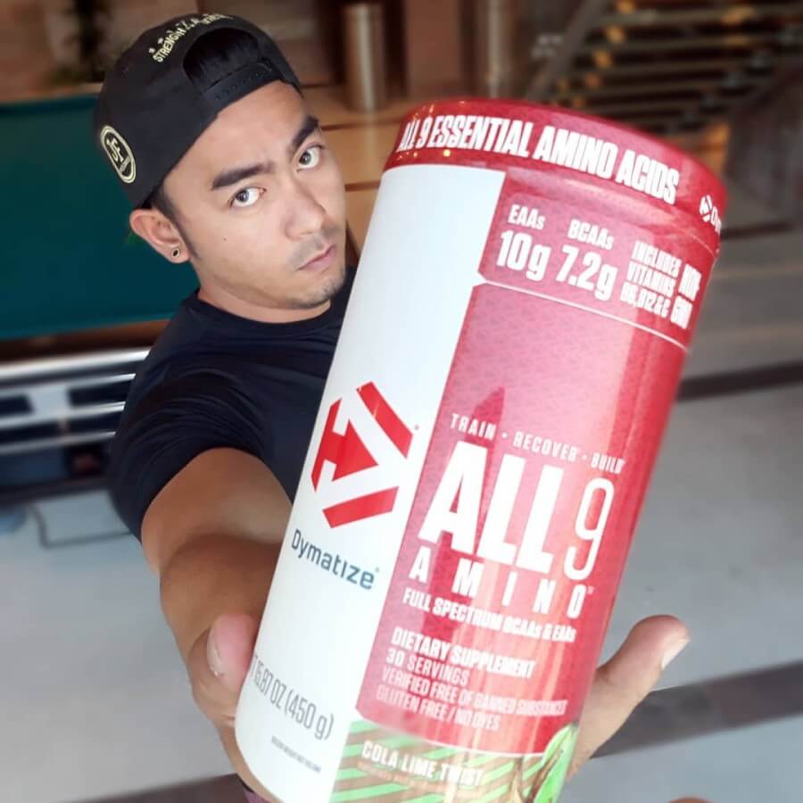 Dymatize All9 Amino instagram