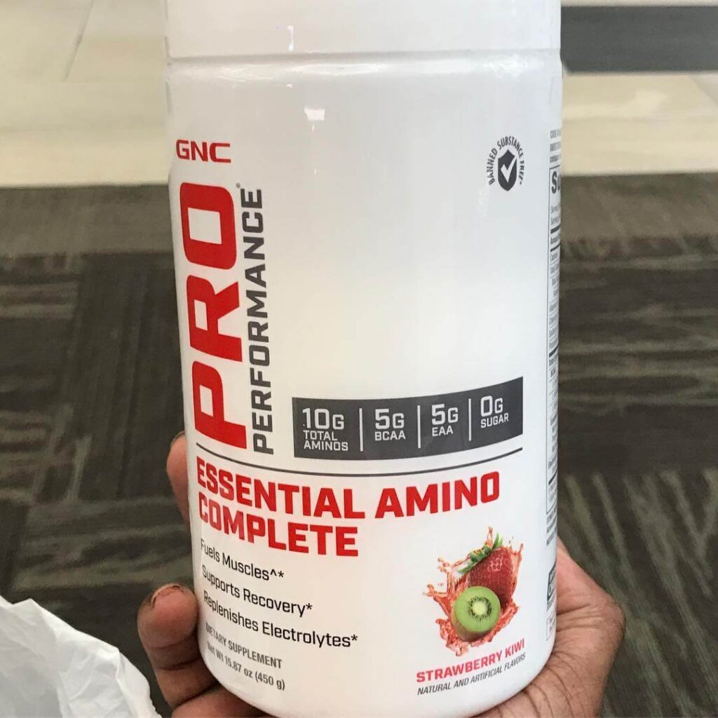 GNC Pro Performance Essential Amino instagram