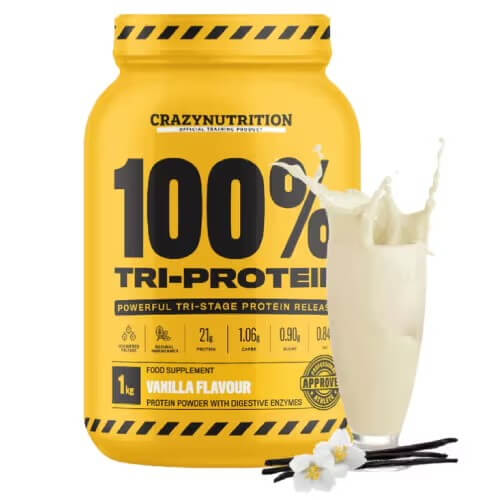 100 Tri-Protein by Crazy Nutrition