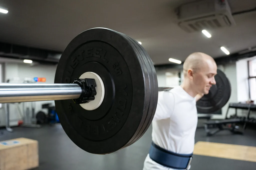 Back Squat Indoor With Nylon Belt