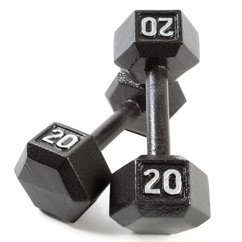 CAP iron dumbbells