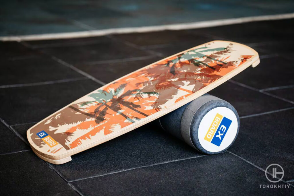 balance board in gym