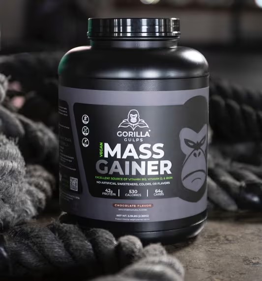 Gorilla gulps vegan gainer insta