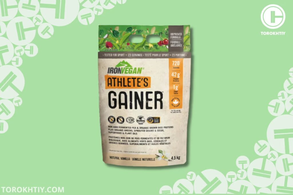 Iron Vegan gainer torokhtiy