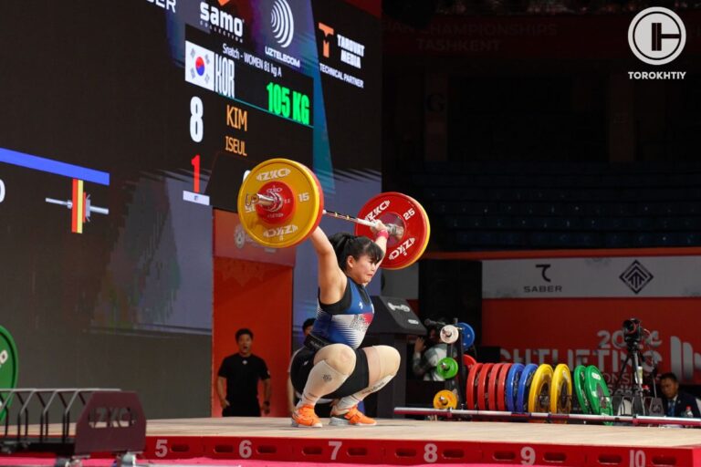 Kim Iseul Keeps All Three Bronze at the 2024 IWF Asian Championships