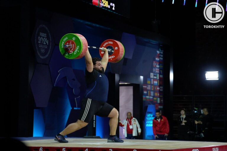 Varazdat Lalayan won Gold in the Men’s +109 kg Category (2024 IWF European Championships)