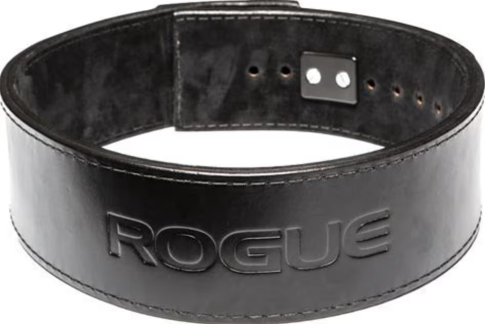 Rogue Black Leather 13MM Lever Belt