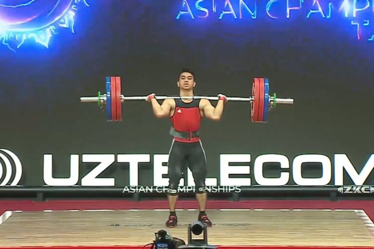 IWF 2024 Asian Championships: Ricko Saputra Won Silver in the 61 kg Division