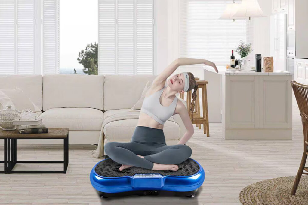 using vibration plate