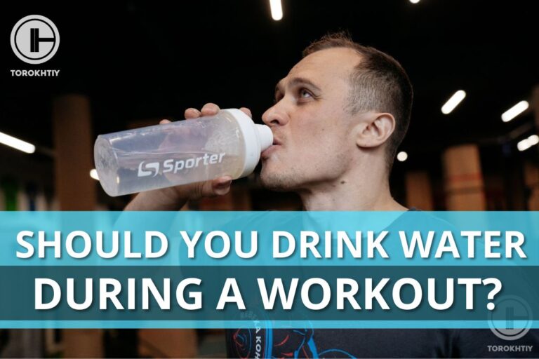 Should You Drink Water During a Workout?