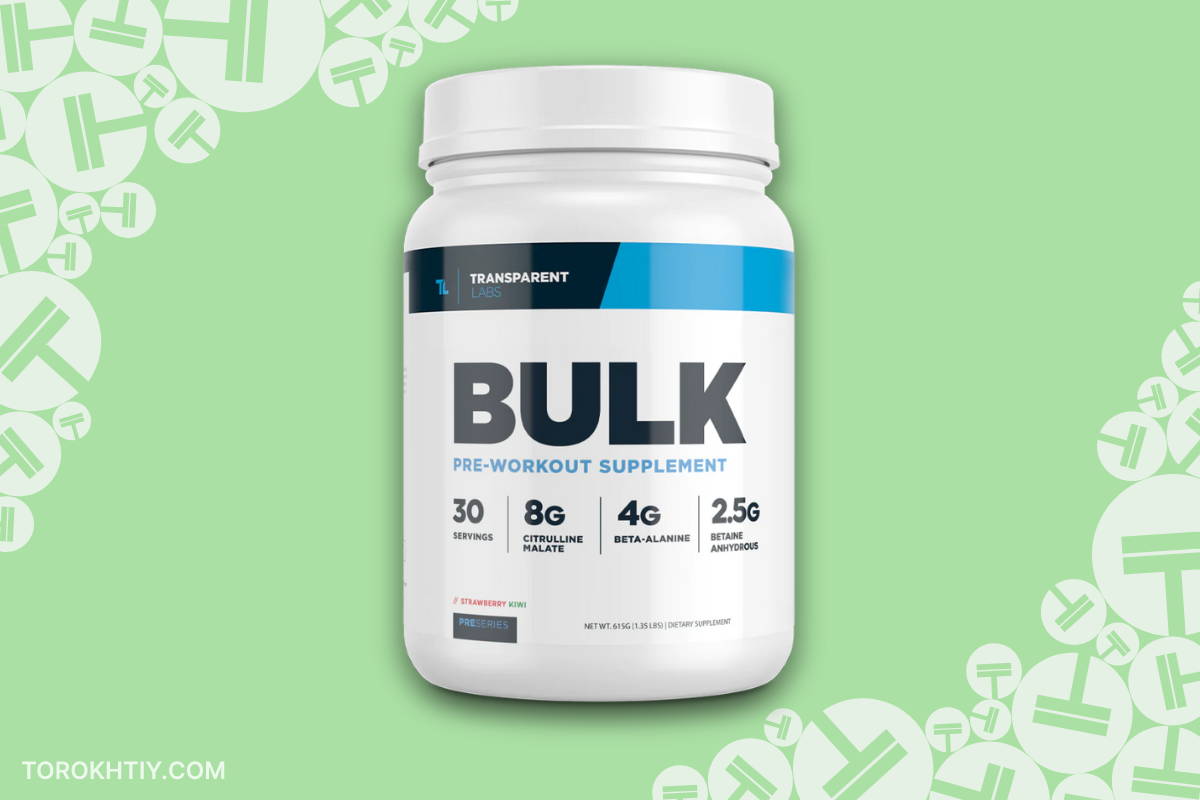 Transparent Labs Bulk Pre-Workout