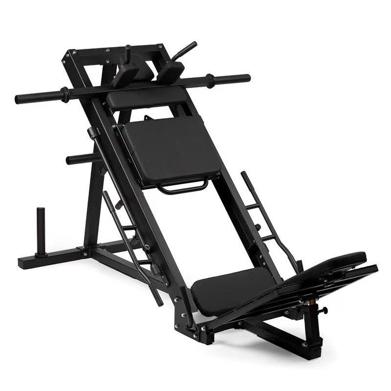 titan leg press hack squat machine