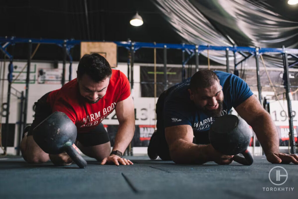 kettlebells workout