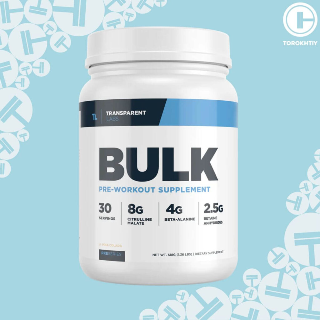 BULK from the Transparent Labs