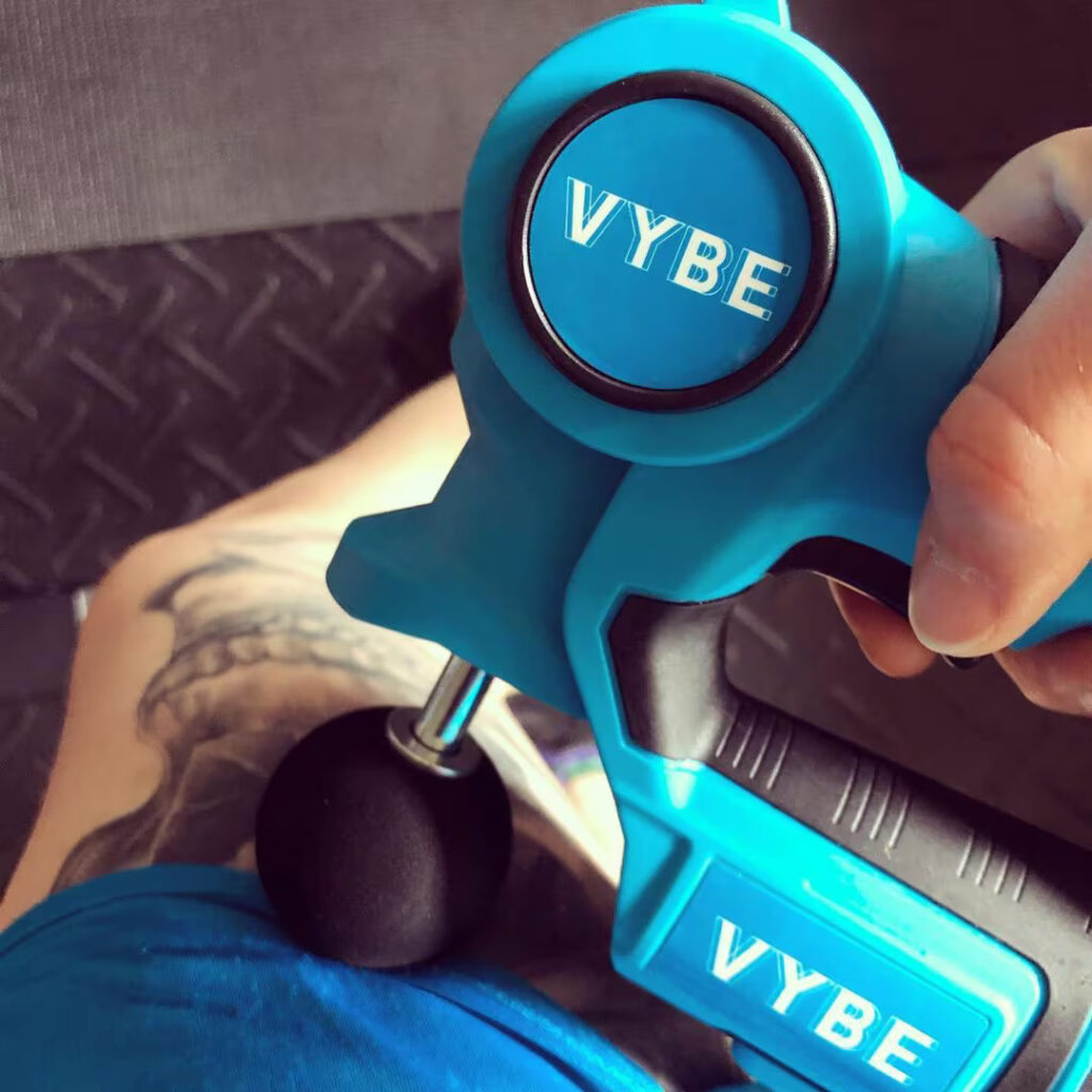 VYBE Percussion Massage Gun instagram