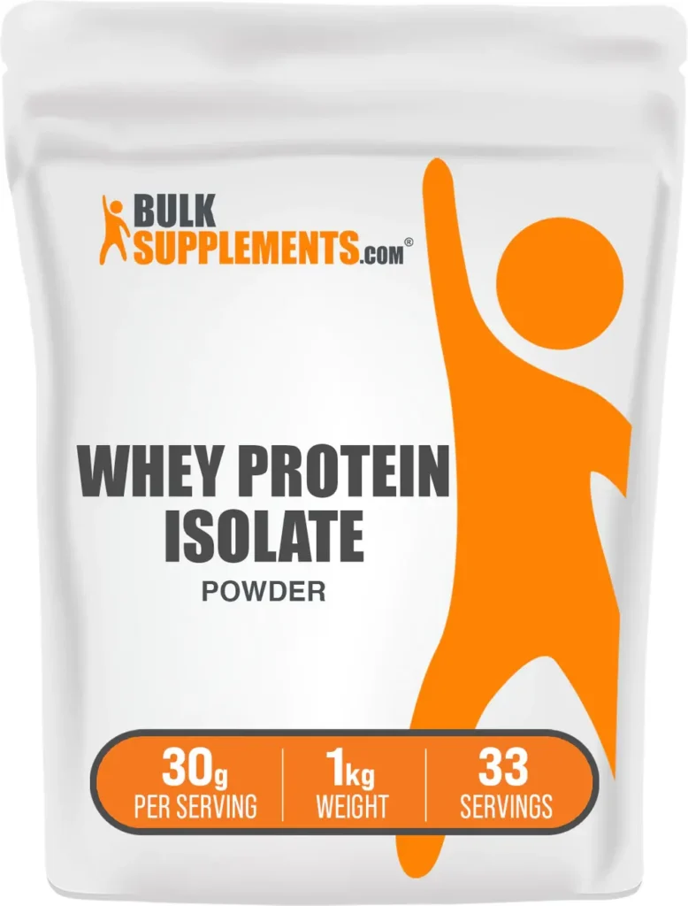 BulkSupplements Whey Protein Isolate 90%