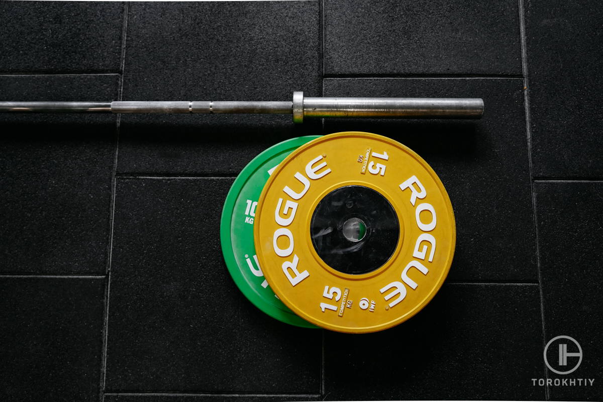 Bar Dimensions barbell