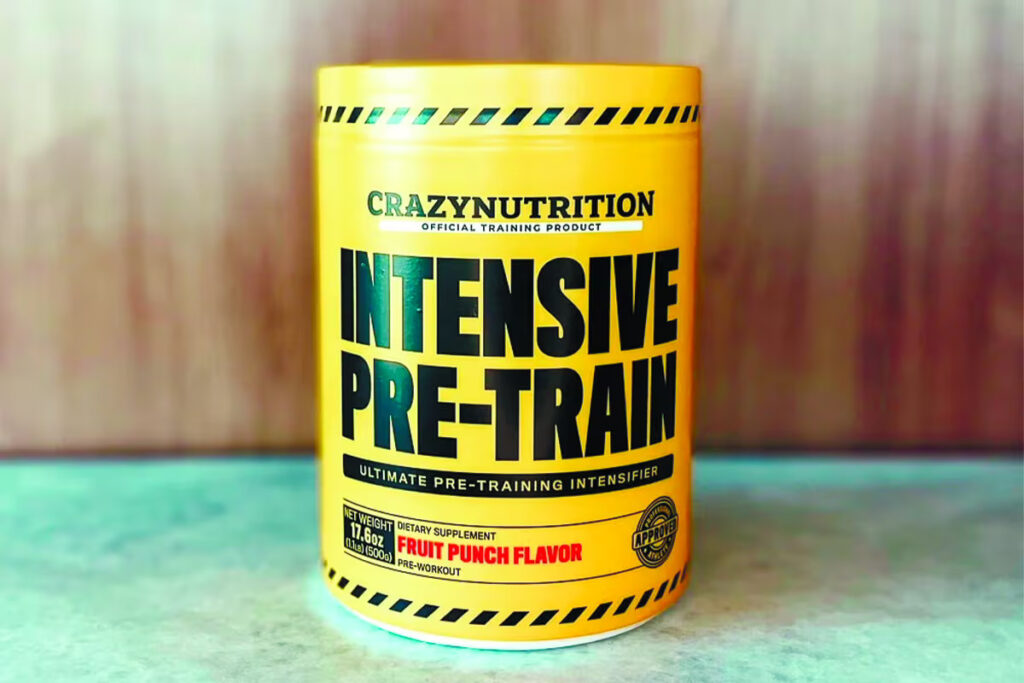 Crazy nurtition pre workout