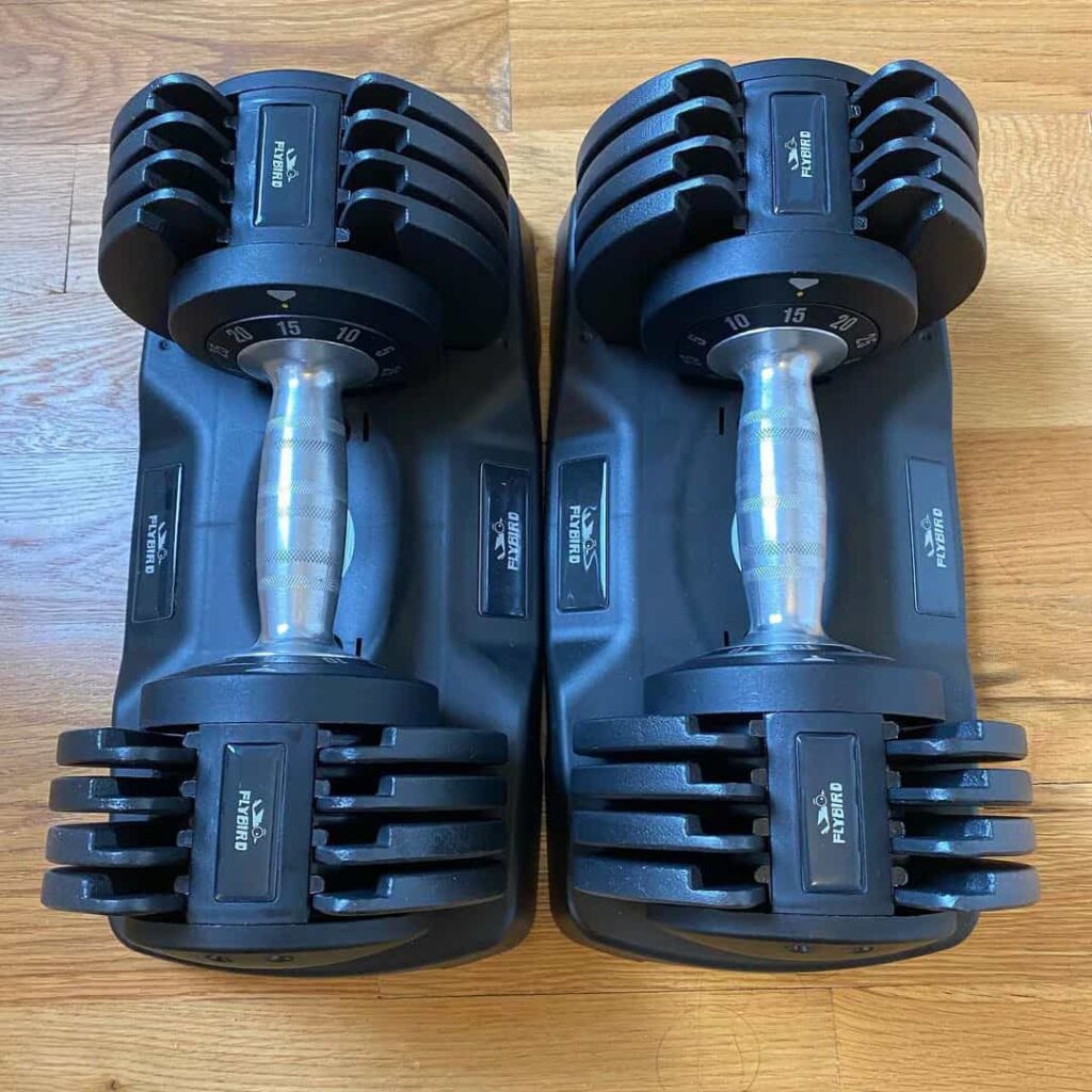 Flybird Adjustable Dumbbell 25 LBS instagram